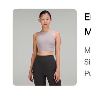Lululemon Highneck Sportbra/Tank